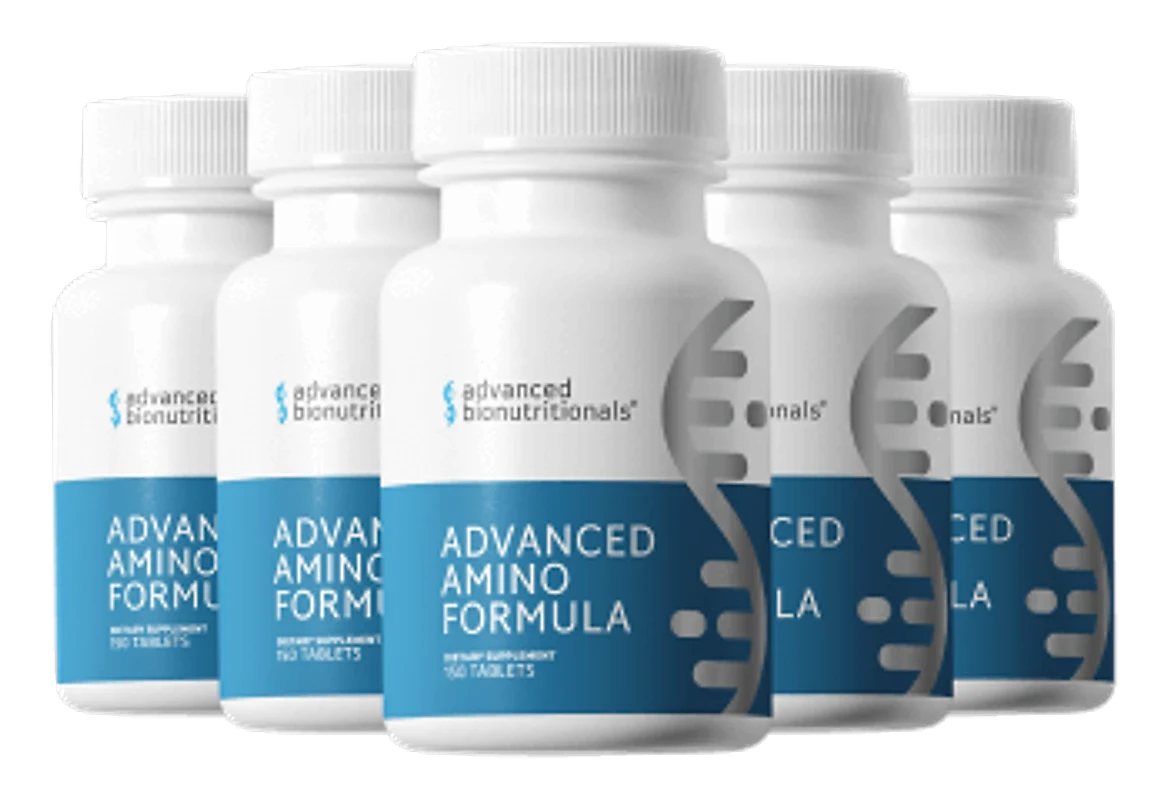 advanced bionutritionals advanced amino formula 6 bottles — 180-day supply